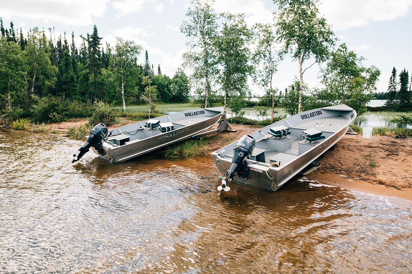 Wollaston Lake Lodge Northern Saskatchewan Our Boats